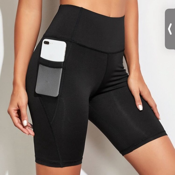 SHEIN Pants - NWT Black Bike Shorts - Sold out online! 🔥🦋